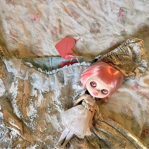 (sugar thrillz) tea and circumstance brocade dress 🎀